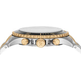  Shop Authentic Michael Kors Bayville Chronograph Black Dial Two Tone Steel Strap Watch For Women - MK8872 - Luxxuri
