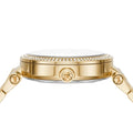  Shop Authentic Michael Kors Parker Analog Crystals Gold Dial Gold Steel Strap Watch For Women - MK7283 - Luxxuri
