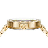  Shop Authentic Michael Kors Parker Analog Crystals Gold Dial Gold Steel Strap Watch For Women - MK7283 - Luxxuri