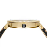  Shop Authentic Michael Kors Parker Black Dial Cheetah Print Brown Leather Strap Watch For Women - MK4723 - Luxxuri