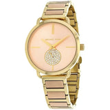  Shop Authentic Michael Kors Portia Rose Gold Dial Two Tone Steel Strap Watch for Women - MK3706 - Luxxuri