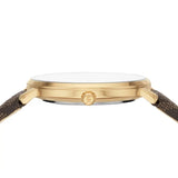  Shop Authentic Michael Kors Pyper Quartz Silver Dial Brown Leather Strap Watch For Women - MK2857 - Luxxuri