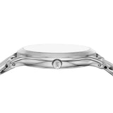  Shop Authentic Michael Kors Runway Three-Hand Silver Dial Silver Steel Strap Watch for Women - MK7474 - Luxxuri