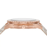  Shop Authentic Michael Kors Runway Quartz Rose Gold Dial White Leather Strap Watch For Women - MK6980 - Luxxuri