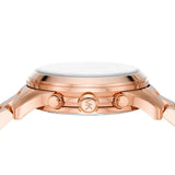  Shop Authentic Michael Kors Runway Chronograph Rose Gold Dial Rose Gold Steel Strap Watch For Women - MK7324 - Luxxuri