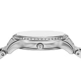  Shop Authentic Michael Kors Sage Three-Hand Mother of Pearl White Dial Silver Steel Strap Watch for Women - MK4824 - Luxxuri