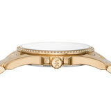  Shop Authentic Michael Kors Whitney Three-Hand White Dial Gold Steel Strap Watch For Women - MK6693 - Luxxuri