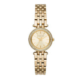  Shop Authentic Michael Kors Darci Gold Dial with Diamonds Gold Steel Strap Watch for Women - MK3295 - Luxxuri