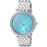  Shop Authentic Michael Kors Darci Mother of Pearl Blue  Dial Silver Steel Strap Watch for Women - MK3515 - Luxxuri