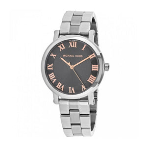  Shop Authentic Michael Kors Norie Grey Dial Silver Stainless Steel Strap Watch for Women - MK3559 - Luxxuri
