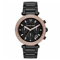  Shop Authentic Michael Kors Parker Diamonds Black Dial Black Steel Strap Watch for Women - MK5885 - Luxxuri