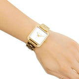  Shop Authentic Michael Kors Lake Quartz White Dial Gold Steel Strap Watch For Women - MK3644 - Luxxuri