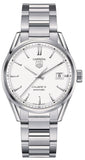  Shop Authentic Tag Heuer Carrera Automatic Caliber 5 White Dial Silver Steel Strap Watch for Men - WAR211B.BA0782 - Luxxuri