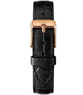  Shop Authentic Daniel Wellington Classic Petite Reading Black Dial Black Leather Strap Watch For Women - DW00100167 - Luxxuri