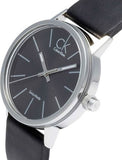  Shop Authentic Calvin Klein City Black Dial Black Leather Strap Watch for Men - K2G21107 - Luxxuri