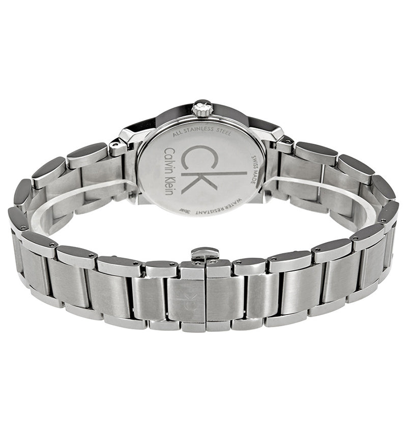  Shop Authentic Calvin Klein City Grey Dial Silver Steel Strap Watch for Women - K2G23161 - Luxxuri