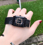  Shop Authentic Guess Highline Black Dial Black Mesh Bracelet Watch for Women - W0826L4 - Luxxuri