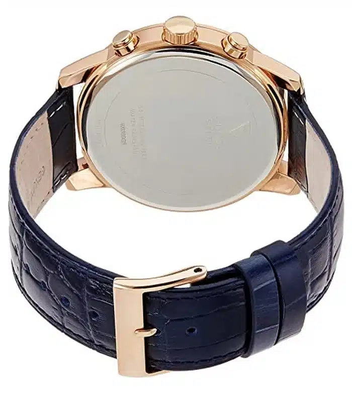  Shop Authentic Guess Pinnacle Chronograph White Dial Blue Leather Strap Watch For Men - W0673G6 - Luxxuri