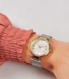  Shop Authentic Guess Soho Diamonds Silver Dial Silver Mesh Bracelet Watch for Women - W0638L7 - Luxxuri