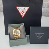  Shop Authentic Guess G-Twist Gold Dial Gold Steel Strap Watch for Women - W1082L2 - Luxxuri
