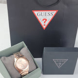  Shop Authentic Guess G-Twist Rose Gold Dial Rose Gold Steel Strap Watch for Women - W1082L3 - Luxxuri