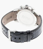  Shop Authentic Hugo Boss Rafale Chronograph Quartz Blue Dial Black Leather Strap Watch For Men - HB1513391 - Luxxuri