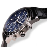  Shop Authentic Hugo Boss Rafale Chronograph Quartz Blue Dial Black Leather Strap Watch For Men - HB1513391 - Luxxuri