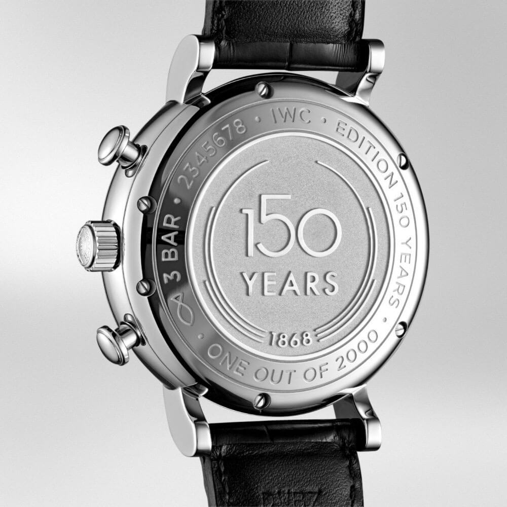  Shop Authentic IWC Portofino Chronograph White Dial Black Leather Strap Watch for Men - IW391024 - Luxxuri