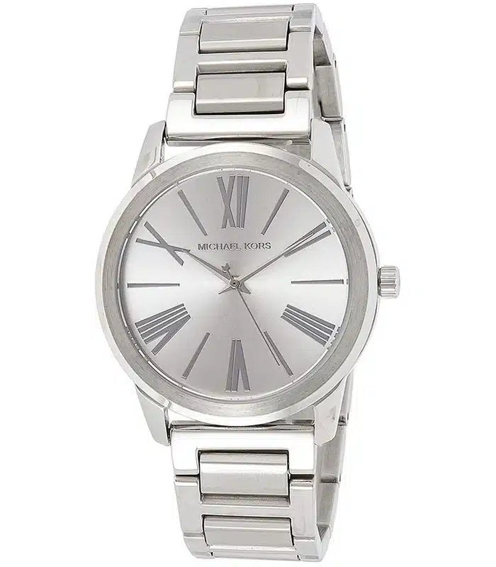  Shop Authentic Michael Kors Hartman Quartz Silver Dial Silver Steel Strap Watch For Women - MK3489 - Luxxuri