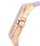  Shop Authentic Guess Starlight Diamonds White Dial Purple Rubber Strap Watch for Women - W0846L6 - Luxxuri