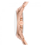  Shop Authentic Michael Kors Hartman Analog White Dial Rose Gold Steel Strap Watch For Women - MK3673 - Luxxuri