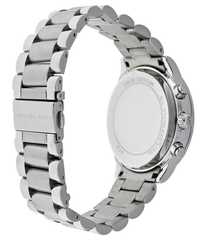  Shop Authentic Michael Kors Brinkley Diamonds Silver Dial Silver Steel Strap Watch for Women - MK6186 - Luxxuri