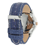  Shop Authentic Guess Rigor Analog Blue Dial Blue Denim Strap Watch For Men - W0040G6 - Luxxuri