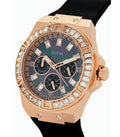  Shop Authentic Guess Venus Diamonds Black Dial Black Rubber Strap Watch for Women - GW0118L2 - Luxxuri