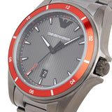  Shop Authentic Emporio Armani Sigma Quartz Grey Dial Grey Steel Strap Watch For Men - AR11178 - Luxxuri