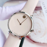 Shop Authentic Movado Museum 70th Anniversary Special Edition White Dial White Leather Strap Watch For Women - 0607139 - Luxxuri