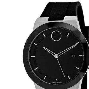  Shop Authentic Movado Bold Fusion Black Dial Black Silicone Strap Watch for Men - 3600624 - Luxxuri