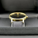  Shop Authentic Movado Museum Classic Quartz Black Dial Black Leather Strap Watch for Men - 0607195 - Luxxuri