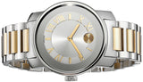  Shop Authentic Movado Bold Silver Dial Two Tone Steel Strap Watch for Women - 3600245 - Luxxuri