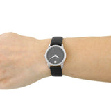  Shop Authentic Movado Museum Classic Black Dial Black Leather Strap Watch For Women - 0606503 - Luxxuri