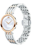  Shop Authentic Movado Esperanza Mother of Pearl Dial Two Tone Steel Strap Watch For Women - 0607114 - Luxxuri
