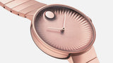  Shop Authentic Movado Edge Rose Gold Dial Rose Gold Steel Strap Watch for Women - 3680013 - Luxxuri