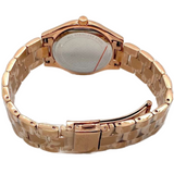  Shop Authentic Michael Kors Mini Slim Runway Rose Gold Dial Rose Gold Steel Strap Watch For Women - MK3457 - Luxxuri