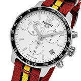  Shop Authentic Tissot Quickster Chronograph NBA Miami Heat Edition White Dial Two Tone NATO Strap Watch for Men - T095.417.17.037.08 - Luxxuri