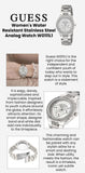  Shop Authentic Guess Viva Quartz Silver Dial Silver Steel Strap Watch For Women - W0111l1 - Luxxuri