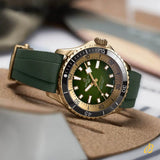  Shop Authentic Breitling Superocean Automatic 42 Green Dial Green Rubber Strap Watch for Men - N17375201L1S1 - Luxxuri