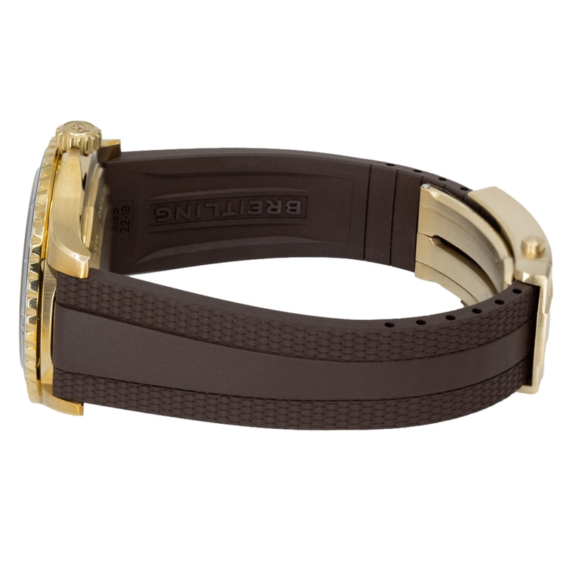  Shop Authentic Breitling Superocean Automatic 44 Brown Dial Brown Rubber Strap Watch for Men - N17376201Q1S1 - Luxxuri