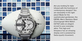  Shop Authentic Diesel Mr. Daddy Chronograph Silver Dial Silver Steel Strap Watch For Men - DZ7421 - Luxxuri