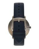  Shop Authentic Emporio Armani Modern Slim Analog Silver Dial Blue Leather Strap Watch For Men - AR11214 - Luxxuri