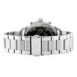  Shop Authentic Tommy Hilfiger Chase Quartz Black Dial Silver Steel Strap Watch For Men - 1791485 - Luxxuri